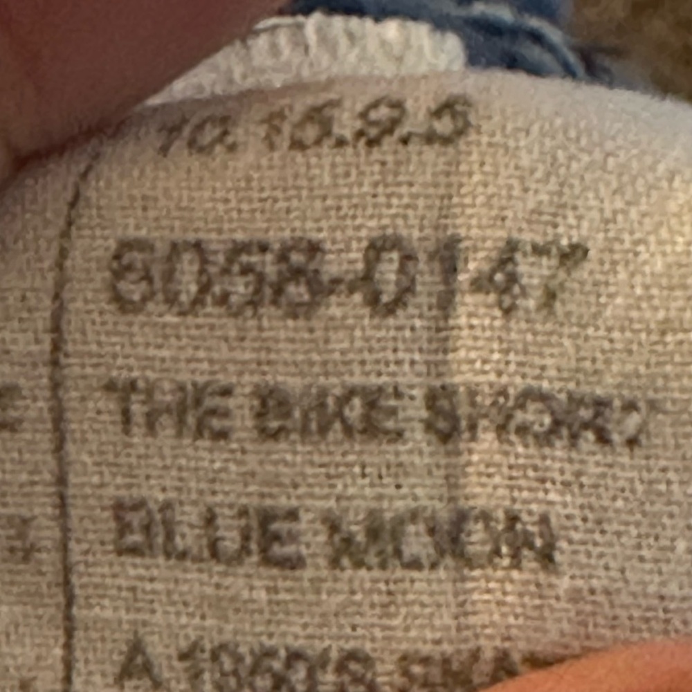 Current/Elliott‎ The Bike Short Denim Jorts 8058-0147 Blue Moon Size 25/0 - Picture 10 of 10
